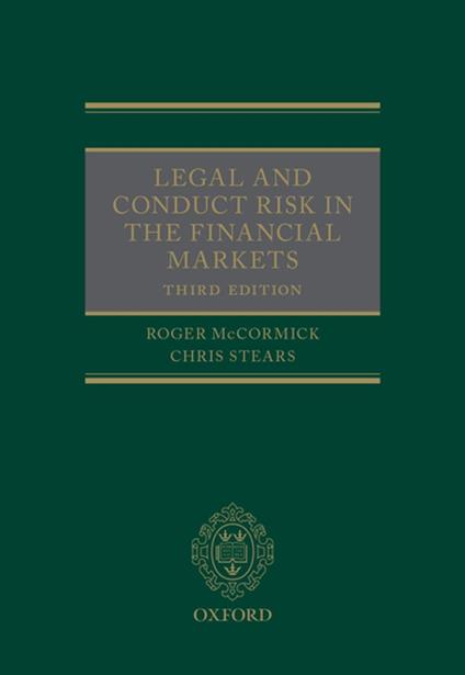 Legal and Conduct Risk in the Financial Markets