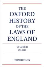 The Oxford History of the Laws of England Volume II