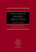 The Law of Higher Education