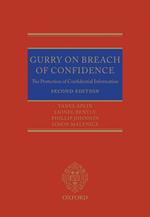 Gurry on Breach of Confidence