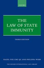 The Law of State Immunity