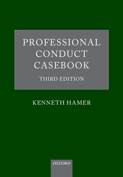 Professional Conduct Casebook