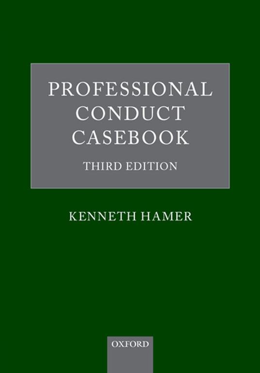 Professional Conduct Casebook