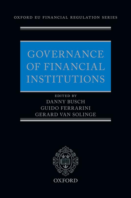 Governance of Financial Institutions