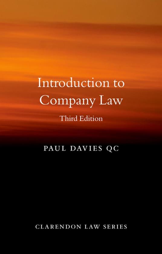 Introduction to Company Law