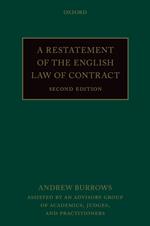 A Restatement of the English Law of Contract