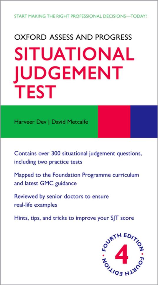 Oxford Assess and Progress: Situational Judgement Test