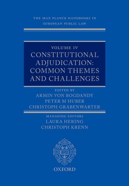 The Max Planck Handbooks in European Public Law