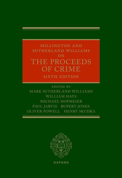 Millington and Sutherland Williams on the Proceeds of Crime