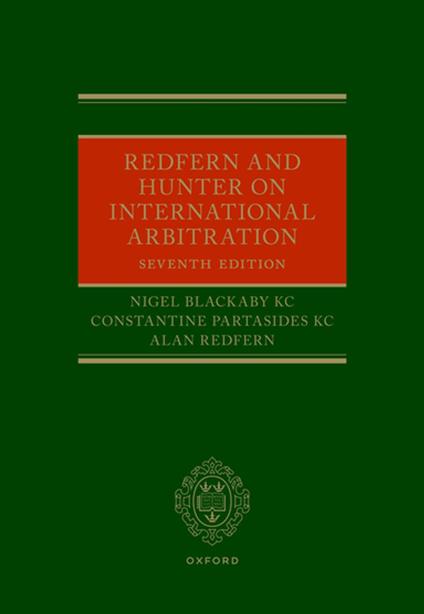 Redfern and Hunter on International Arbitration (Hardback + LawReader pack)