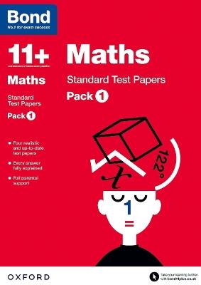 Bond 11+: Maths: Standard Test Papers: For 11+ GL assessment and Entrance Exams: Pack 1 - Andrew Baines,Bond 11+ - cover