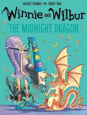 Winnie and Wilbur: The Midnight Dragon - Valerie Thomas - cover