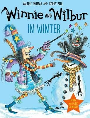 Winnie and Wilbur in Winter and audio CD - Valerie Thomas - cover