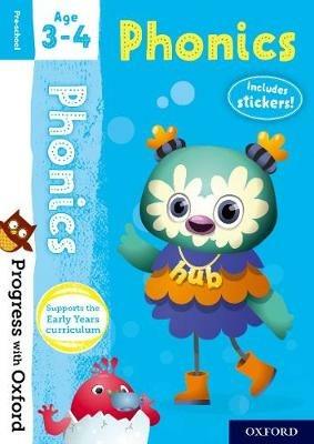 Progress with Oxford: Phonics Age 3-4 - Fiona Undrill - cover