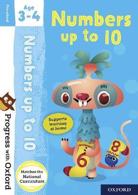 Progress with Oxford: Numbers up to 10 Age 3-4 - Nicola Palin - cover