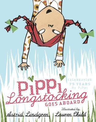 Pippi Longstocking Goes Aboard - Astrid Lindgren - cover