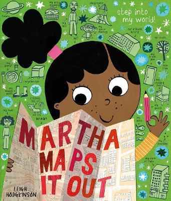 Martha Maps It Out - Leigh Hodgkinson - cover