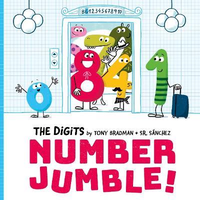The Digits: Number Jumble - Tony Bradman - cover
