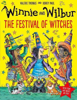 Winnie and Wilbur: The Festival of Witches PB & audio - Valerie Thomas - cover