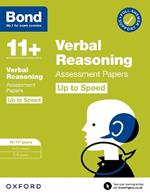 Bond 11+: Bond 11+ Verbal Reasoning Up to Speed Assessment Papers with Answer Support 10-11 years