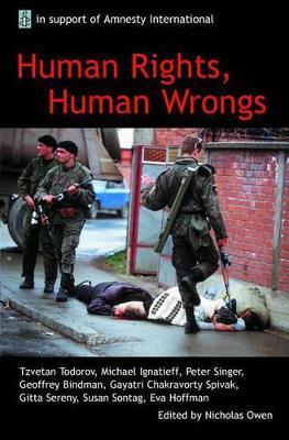 Human Rights, Human Wrongs: Oxford Amnesty Lectures 2001 - cover