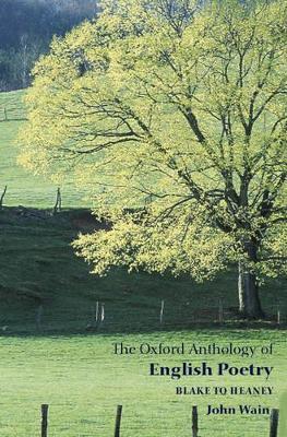 The Oxford Anthology of English Poetry Volume II: Blake to Heaney - cover