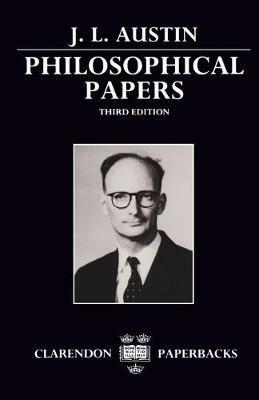 Philosophical Papers - J. L. Austin - cover