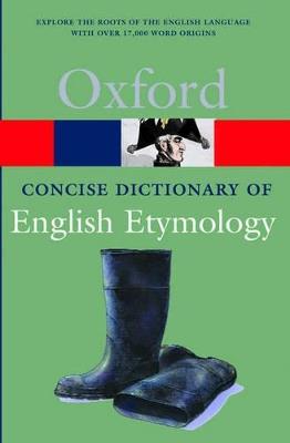 The Concise Oxford Dictionary of English Etymology - cover
