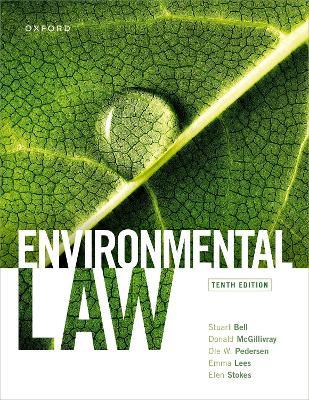 Environmental Law - Stuart Bell,Donald McGillivray,Ole Pedersen - cover