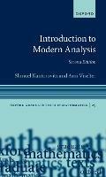 Introduction to Modern Analysis - Shmuel Kantorovitz,Ami Viselter - cover