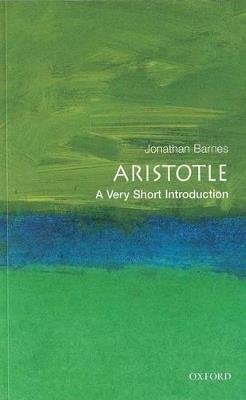 Aristotle: A Very Short Introduction - Jonathan Barnes - cover