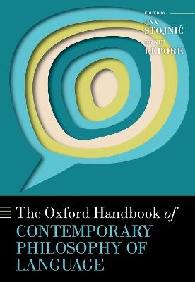The Oxford Handbook of Contemporary Philosophy of Language - cover