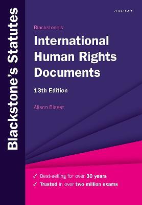Blackstone's International Human Rights Documents - Alison Bisset - cover