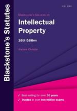 Blackstone's Statutes on Intellectual Property