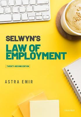 Selwyn's Law of Employment - Astra Emir - cover