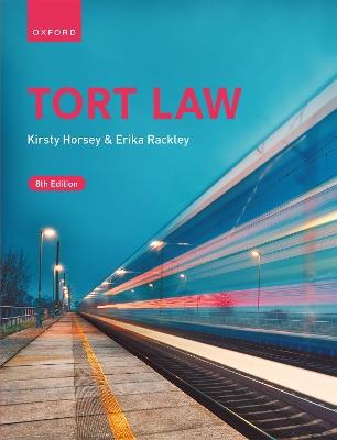 Tort Law - Kirsty Horsey,Erika Rackley - cover