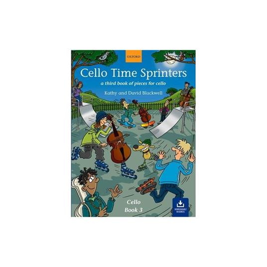  Blackwell - Cello Time Sprinters + Playlist Online Violoncello Per Bambini Vol 3 - copertina