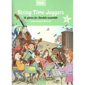 String Time Joggers + CD - 14 pieces for flexible ensemble - Blackwell - viola