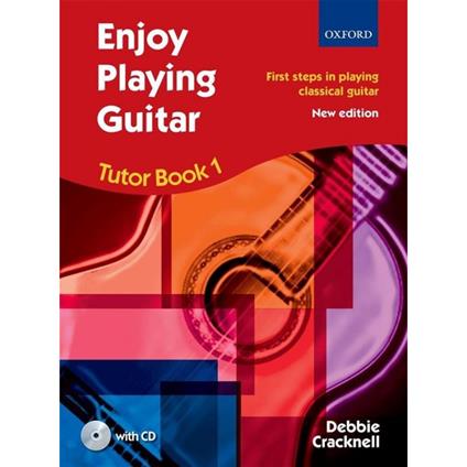  Enjoy Playing Guitar Tutor Book 1 - Cracknell - CHITARRA - copertina