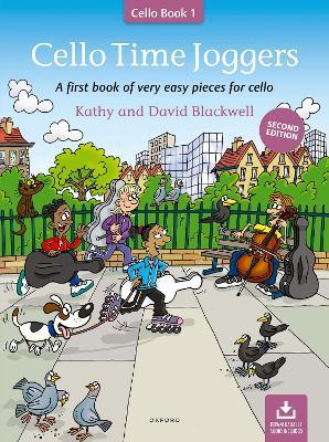 Cello Time Joggers (Second edition): A first book of very easy pieces for cello - cover