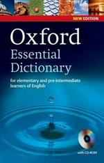 Oxford essentials learner's dictionary. Con CD-ROM