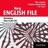 New English File: Elementary: Class Audio CDs (3) - Clive Oxenden,Christina Latham-Koenig,Paul Seligson - cover