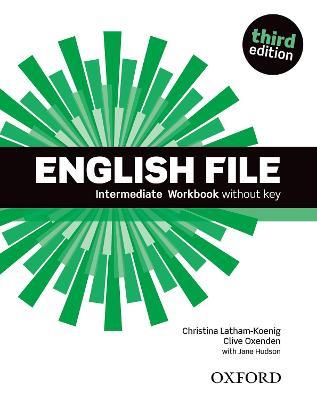 English File third edition: Intermediate: Workbook without key - cover
