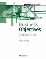 Business Objectives International Edition: Teacher's Book