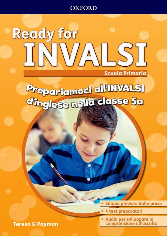 Ready for INVALSI primaria. Student book without key. Per la Scuola elementare - copertina