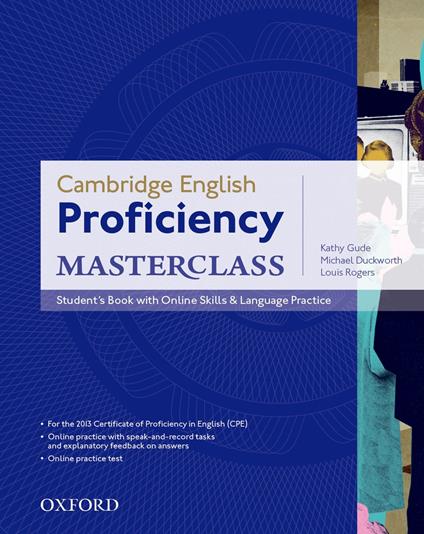 Cambridge English: Proficiency (CPE) Masterclass: Student's Book with Online Skills and Language Practice Pack: Master an exceptional level of English with confidence - cover
