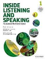 Inside Listening and Speaking: Level One: Student Book: The Academic Word List in Context - cover
