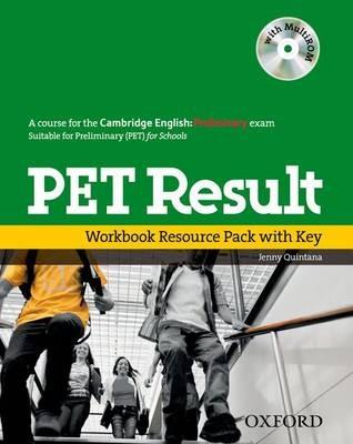 PET Result:: Printed Workbook Resource Pack with Key - Jenny Quintana - cover
