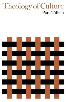 Theology of Culture - Paul Tillich - cover