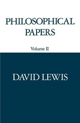 Philosophical Papers: Volume II - David Lewis - cover